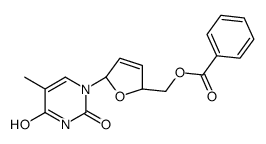 [(2S,5R)-5-(5-methyl-2,4-dioxopyrimidin-1-yl)-2,5-dihydrofuran-2-yl]methyl benzoate