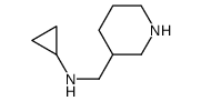 N-(piperidin-3-ylmethyl)cyclopropanamine