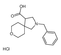 2-benzyl-8-oxa-2-azaspiro[4.5]decane-4-carboxylic acid,hydrochloride