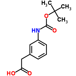 {3-[(tert-Butoxycarbonyl)amino]phenyl}acetic acid