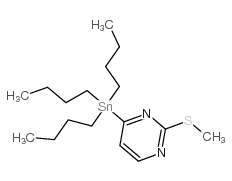 2-(Methylthio)-4-(tributylstannyl)pyrimidine