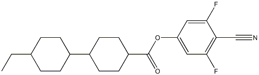 4-Cyano-3,5-difluorophenyl 4'-ethyl-[1,1'-bi(cyclohexane)]-4-carboxylate