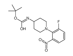 tert-Butyl (1-(2-fluoro-6-nitrophenyl)piperidin-4-yl)carbamate