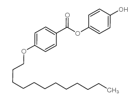 (4-hydroxyphenyl) 4-dodecoxybenzoate