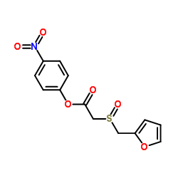 P-Nitrophenyl 2-(Furfurylsulfinyl)acetate CAS:123855-55-0 第1张