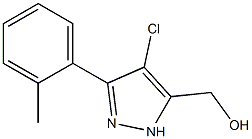 (4-chloro-3-(o-tolyl)-1H-pyrazol-5-yl)Methanol