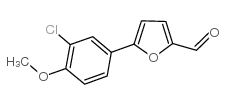 5-(3-chloro-4-methoxyphenyl)furan-2-carbaldehyde