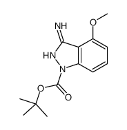 tert-butyl 3-amino-4-methoxyindazole-1-carboxylate