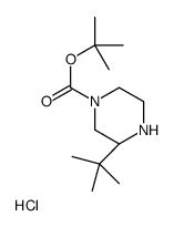 tert-butyl (3R)-3-tert-butylpiperazine-1-carboxylate,hydrochloride