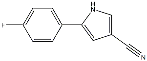 5-(4-fluorophenyl)-1H-pyrrole-3-carbonitrile