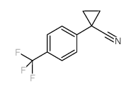 1-[4-(trifluoromethyl)phenyl]cyclopropane-1-carbonitrile