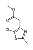 methyl 2-(5-chloro-2-methyl-1,3-thiazol-4-yl)acetate