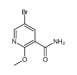 5-bromo-2-methoxypyridine-3-carboxamide