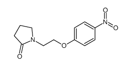 1-[2-(4-nitrophenoxy)ethyl]pyrrolidin-2-one