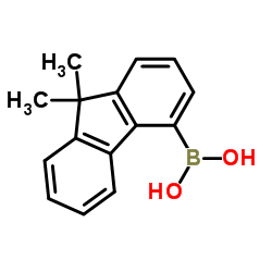 (9,9-dimethyl-9H-fluoren-4-yl)boronic acid CAS:1246022-50-3 第1张