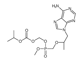 [[(2R)-1-(6-aminopurin-9-yl)propan-2-yl]oxymethyl-methoxyphosphoryl]oxymethyl propan-2-yl carbonate