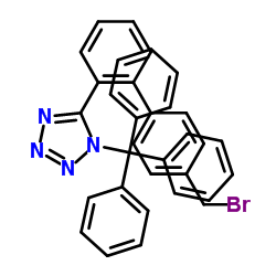 5-(4'-Bromomethyl-1,1'-biphenyl-2-yl)-1-triphenylmethyl-1H-tetrazole (BBTT) Cas:124750-51-2 第1张