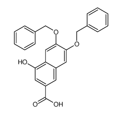 6,7-Bis(benzyloxy)-4-hydroxy-2-naphthoic acid