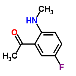 1-[5-Fluoro-2-(methylamino)phenyl]ethanone