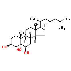 3β,5α,6β-Trihydroxycholestane