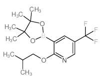 2-Isobutoxy-5-(trifluoromethyl)pyridine-3-boronic acid, pinacol ester