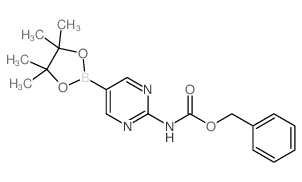 2-Cbz-Aminopyrimidine-5-boronic acid, pinacol ester CAS:1256359-98-4 第1张