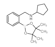 N-[[2-(4,4,5,5-tetramethyl-1,3,2-dioxaborolan-2-yl)phenyl]methyl]cyclopentanamine