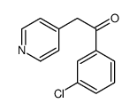 1-(3-chlorophenyl)-2-pyridin-4-ylethanone