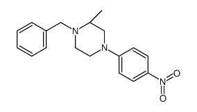 (2R)-1-benzyl-2-methyl-4-(4-nitrophenyl)piperazine