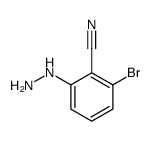 2-bromo-6-hydrazinylbenzonitrile