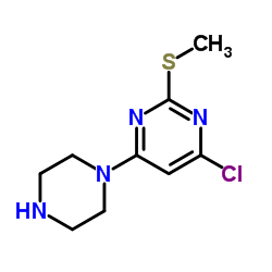 4-Chloro-2-methylsulfanyl-6-piperazin-1-yl-pyrimidine hydrochloride