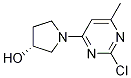 (R)-1-(2-Chloro-6-methyl-pyrimidin-4-yl)-pyrrolidin-3-ol