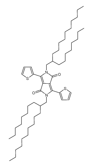 2,5-Bis(2-octyldodecyl)-3,6-di(thiophen-2-yl)pyrrolo[3,4-c]pyrrole-1,4(2H,5H)-dione CAS:1267540-02-2 第1张