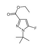 ethyl 1-tert-butyl-5-fluoropyrazole-3-carboxylate