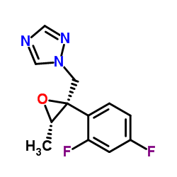 1-(((2R,3S)-2-(2,4-difluorophenyl)-3-methyloxiran-2-yl)methyl)-1H-1,2,4-triazole Cas:127000-90-2 第1张