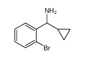 (2-bromophenyl)-cyclopropylmethanamine CAS:1270398-63-4 第1张