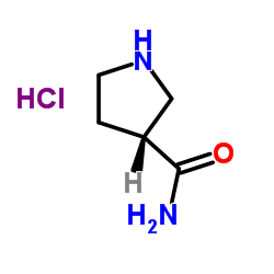 (3R)-3-Pyrrolidinecarboxamide hydrochloride (1:1)