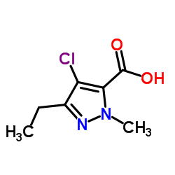 4-chloro-3-ethyl-1-methyl-1h-pyrazole-5-carboxylic acid CAS:127892-62-0 manufacturer price 第1张