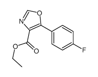 ethyl 5-(4-fluorophenyl)-1,3-oxazole-4-carboxylate