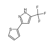 5-(2-Thienyl)-3-(trifluoromethyl)-1H-pyrazole