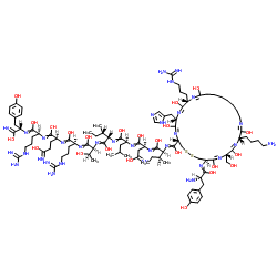 (Cys2)-Neuropeptide Y (1-4)-8-aminooctanoyl-(D-Cys27)-Neuropeptide Y (25-32) trifluoroacetate salt