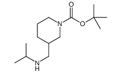 tert-butyl 3-[(propan-2-ylamino)methyl]piperidine-1-carboxylate CAS:1289386-34-0 第1张