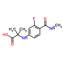 N-[3-Fluoro-4-[(methylamino)carbonyl]phenyl]-2-methylalanine CAS:1289942-66-0 manufacturer price 第1张