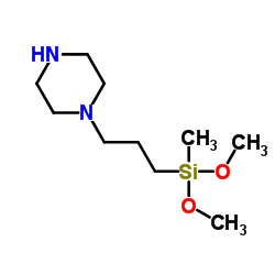 1-{3-[Dimethoxy(methyl)silyl]propyl}piperazine