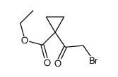 ethyl 1-(2-bromoacetyl)cyclopropane-1-carboxylate