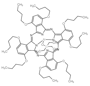 Al (1,4,8,11,15,18,22,25-octa-n-butoxyphtalocyanine)(OSiEt3)