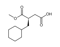 (3R)-3-(cyclohexylmethyl)-4-methoxy-4-oxobutanoic acid