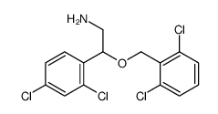 2-(2,4-dichlorophenyl)-2-[(2,6-dichlorophenyl)methoxy]ethanamine