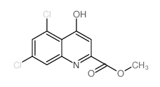 methyl 5,7-dichloro-4-oxo-1H-quinoline-2-carboxylate CAS:130613-19-3 第1张