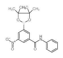 3-Nitro-N-phenyl-5-(4,4,5,5-tetramethyl-1,3,2-dioxaborolan-2-yl)benzamide